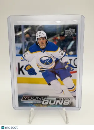 2022 Upper Deck Series 1 Owen Power #228 Young Guns