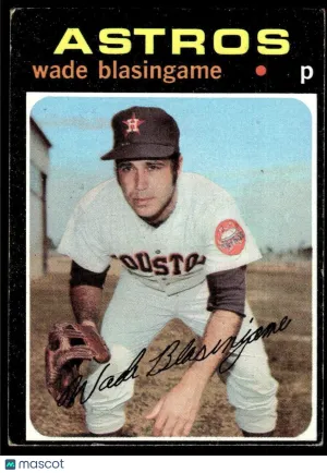 1971 Baseball Card Wade Blasingame #79