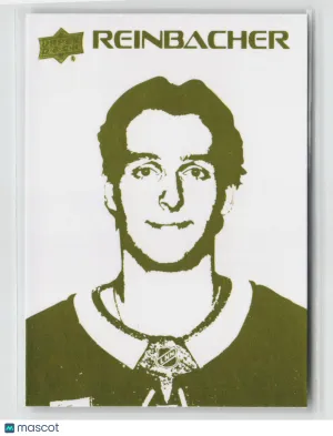 /299 2026-27 Upper Deck Series 1 Stencils David Reinbacher #ST-21 Yellow