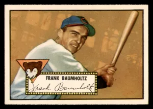1952 Topps Frank Baumholtz #225