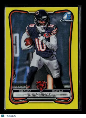2026 Topps Bowman Chrome Luther Burden III #BCV-17 Yellow
