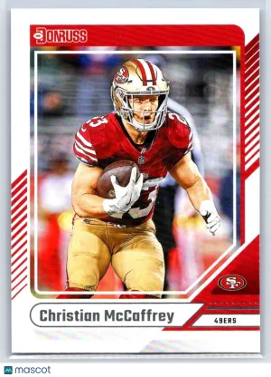 2024 Donruss 205 Christian McCaffrey San Francisco 49ers