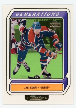 1999-00 Upper Deck Retro Jari Kurri Generations #G8A