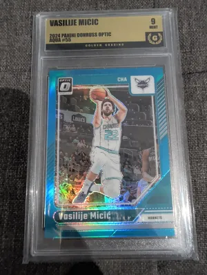 2024-25 Donruss Optic Vasilije Micic Aqua /225 #55 Charlotte Hornets
