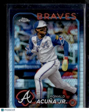 2024 Topps Chrome Ronald Acuña Jr. #250 Prism Refractor