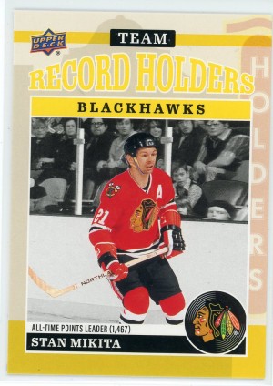 2025-26 Chicago Black Hawks Centennial Stan Mikita Record Holders Yellow #181