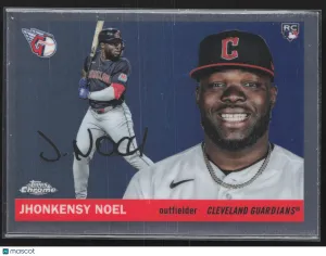 2025 Topps Chrome Heritage Jhonkensy Noel #329 RC