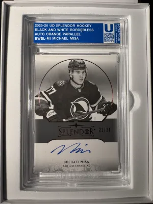 Michael Misa Splendor Black And White Borderless Orange /26