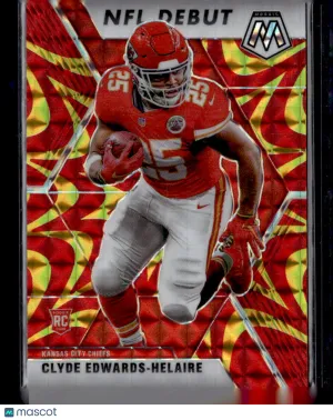 2020 Panini Mosaic NFL Debut Clyde Edwards-Helaire #266 Genesis RC