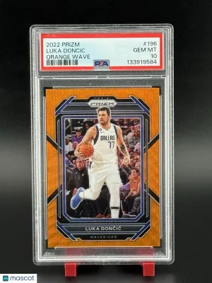 2022-23 Panini Prizm Luka Dončić #32 Orange Wave / Limited Edition Short Print Collectors Edition Parallel/Variety Paral