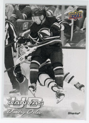 2026-27 Upper Deck Dmitry Orlov Canvas Black & White #C-80