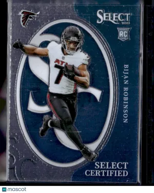 2024 Panini Select Bijan Robinson #CRO-BRO RC