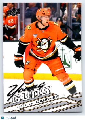 2026 Upper Deck Series 1 Nathan Gaucher Young Guns Rookie