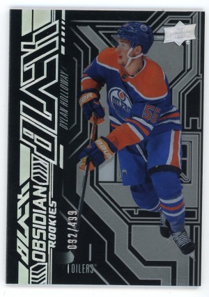 2022-23 UD Black Dylan Holloway Obsidian Rookies /499 #OR-18