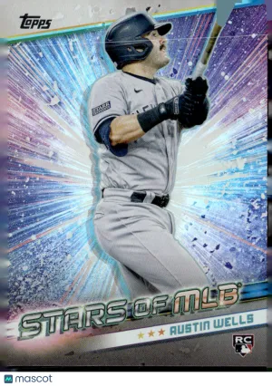 2024 Topps Stars of MLB Austin Wells #SMLB-77 RC