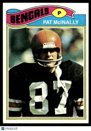 1977 Football Card Pat McInally #152