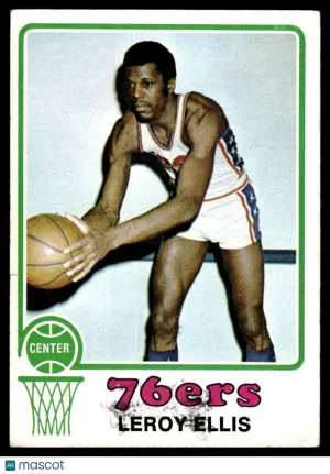 1973 Basketball Leroy Ellis #34