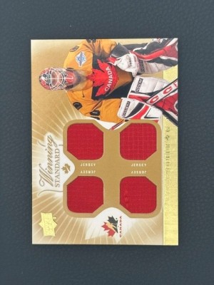 2014 UD Team Canada - Martin Brodeur - Winning Standard - Quad patch front