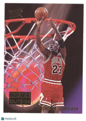 1993 Fleer Ultra Inside/Outside Michael Jordan #4 front