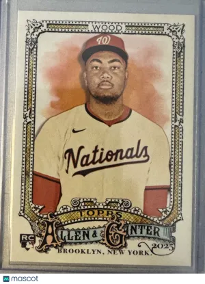 2025 Topps Allen & Ginter James Wood #101 RC