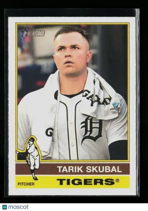 2025 Topps Heritage Tarik Skubal #116