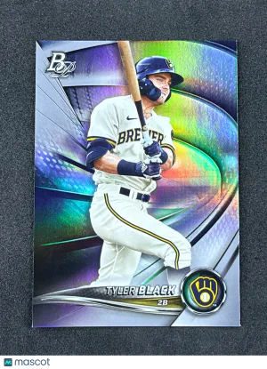 2022 Bowman Platinum TOP-71 Tyler Black Top Prospects Milwaukee Brewers