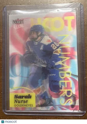 2025-26 Fleer Ultra PWHL Hot Numbers HN-20 - SARAH NURSE - 1:60