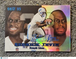 1999 Flair Showcase #175 Sedrick Irvin Legacy Collection /99