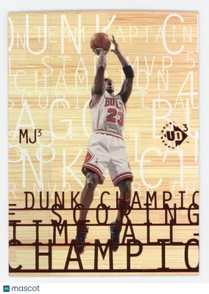 1997 Upper Deck UD3 MJ3 Michael Jordan #MJ3-2 front