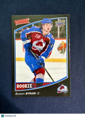 2021 Upper Deck National Hockey Card Day Victory Bowen Byram #V-11 Black RC SSP