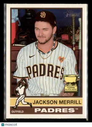 2025 Topps Heritage Jackson Merrill #422