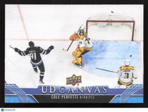 2023-24 Upper Deck Cole Perfetti #C343 UD Canvas
