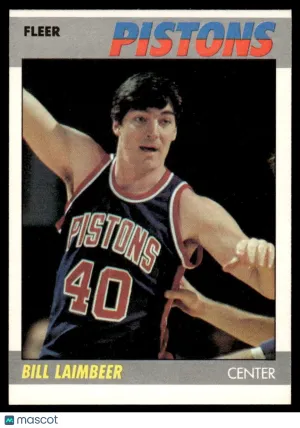 1987 Basketball Bill Laimbeer #61