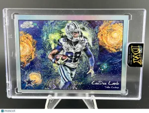 2025 Topps Chrome Starry Night CeeDee Lamb Dallas Cowboys