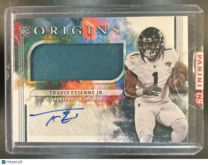 Origins Travis Etienne Jr. Base #158 Jacksonville Jaguars
