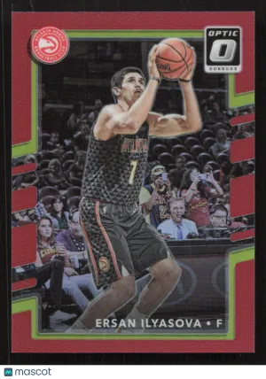 2017-18 Donruss Optic Ersan Ilyasova #5 Red SN