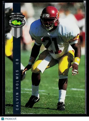 1992 Classic Four Sport Draft Pick Collection Calvin Holmes #145