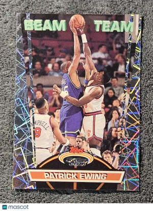 1992 Topps Stadium Club Beam Team #18 Patrick Ewing