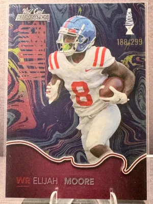 Elijah Moore Rookie RC #’d/299