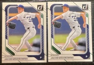 2 - Panini Donruss Baseball 2026 Jacob Misiorowski Base Set #53 Brewers MLB