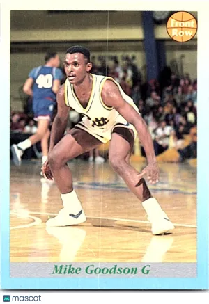 1992 Front Row Mike Goodson #48 Pittsburgh Panthers Basketball Card