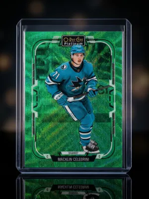 Macklin Celebrini Emerald Surge 1/10