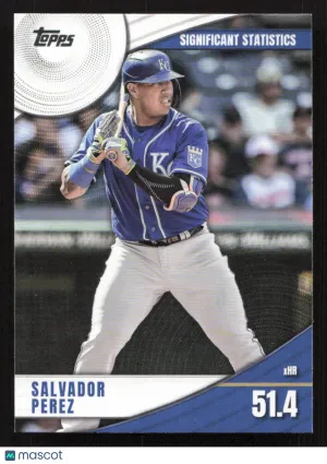 2022 Topps Salvador Perez #SS-13 Significant Statistics