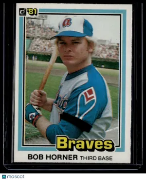 1981 Donruss Robert Horner Bob Horner #99