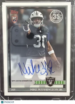 2026 Topps Flagship Football Mike Washington Jr. #91FRA-MW RC