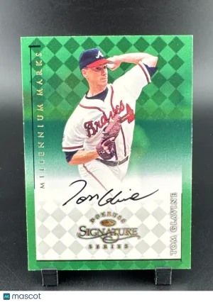 1998 Donruss Signature Series Tom Glavine Millennium Marks / Parallel/Variety Insert