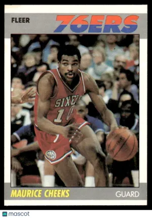 1987 Basketball Maurice Cheeks #20