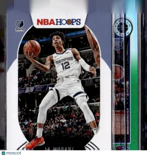 2020 Panini NBA Hoops Premium Stock Ja Morant #297 RC