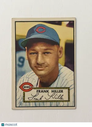 1952 Topps Frank Hiller #156