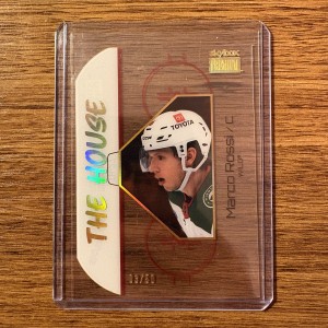 2022-23 Skybox Metal Universe Marco Rossi The House Gold Rookie /50 Wild #TH-27